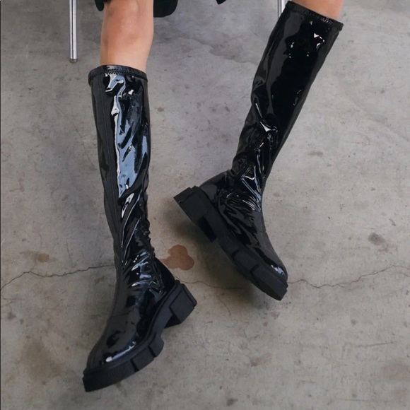 SOLD- Zara Knee High BOOTS - Picture 5 of 6